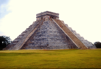 Temple at Chichen Itza.