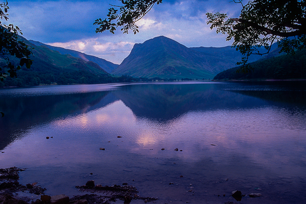 Lake Buttermere in the Lake District, England.