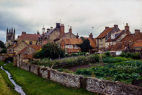 The charming town of Helmsley, England.