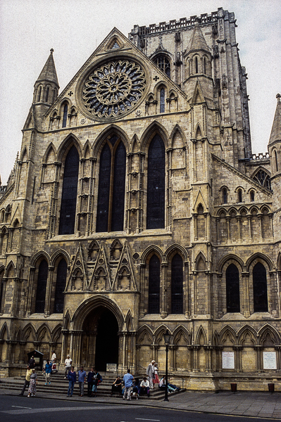 York Minster Cathedral in York, England.