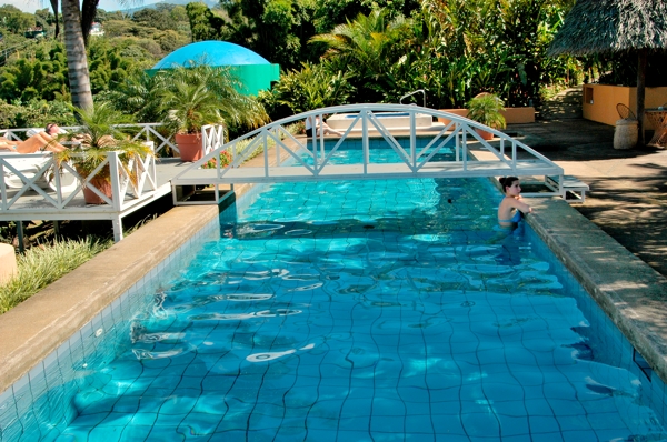 Xandari resort lap pool.